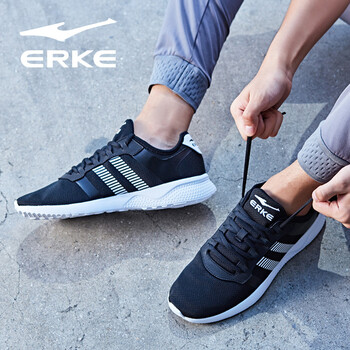 鴻星爾克（ERKE）籃球鞋正黑 40.5