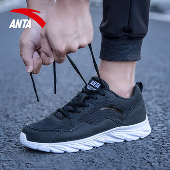 安踏（ANTA）跑步鞋黑/安踏白 40，41