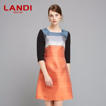 LANDI  印花 連衣裙