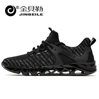 金貝勒（JINBEILE）跑步鞋273-黑色 44，39，40，41，42，43