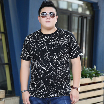 富貴鳥（FUGUNIAO） 短袖 男士T恤 黑色C款 XXL，XXXL