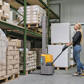 德国永恒力叉车 EJC M10 E单门架电动堆高车 电动堆垛车 提升高度1900mm 免维护电机 载重1.0t