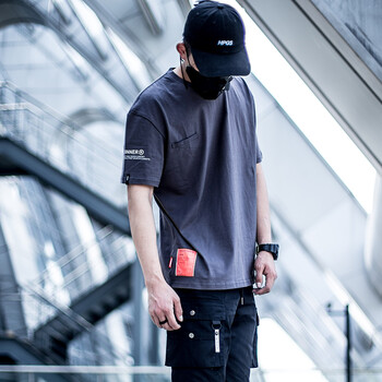 KILLWINNER 短袖 男士T恤 深灰色 