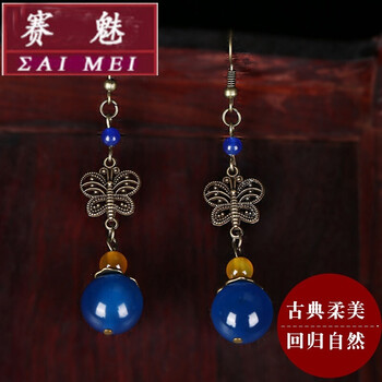 睛之筆，流蘇耳環(huán)打造優(yōu)雅氣質(zhì)范