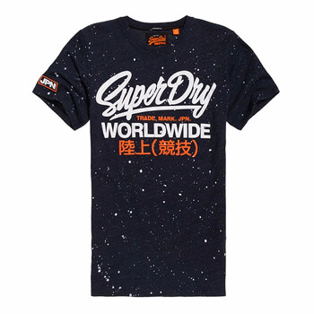 Superdry 短袖 男士T恤 低音藍 