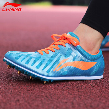 李寧（LI-NING）跑步鞋淺藍(lán)色 