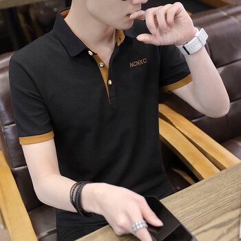 古萊登（GODLIKE） 短袖 男士T恤 T525黑色橙 XL，L，XXXL，M，XXL