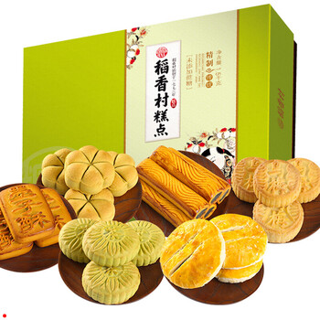 稻香村蔬果味，椒鹽味，奶油味，原味