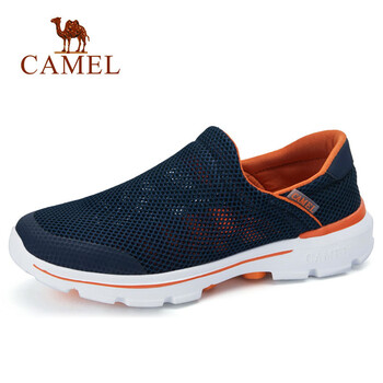 駱駝（CAMEL）男士A812303290 深藍(lán)/桔紅 男 41