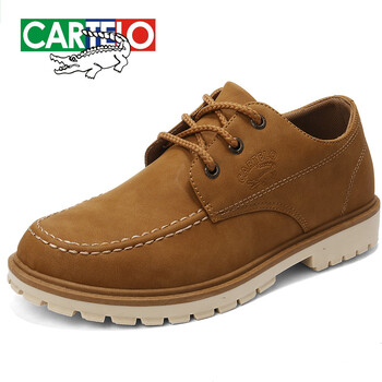 卡帝樂(lè )鱷魚(yú)（CARTELO）男士黃色 40
