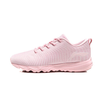 李寧（LI-NING）跑步鞋新珊瑚粉 