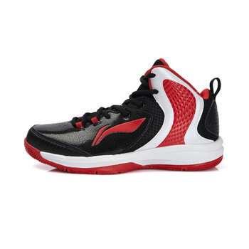 李寧（LI-NING）籃球鞋新基礎(chǔ)黑/朱砂紅ABPL007-5  42