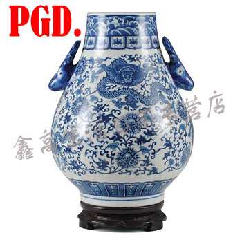 青花龍紋瓷器