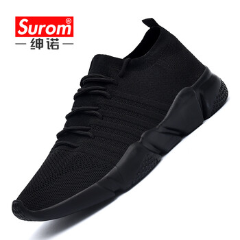 紳諾（SUROM）男士1756全黑色 41