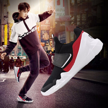 斯凱奇（SKECHERS）跑步鞋66666085-BKRD 35，36，37，38，39