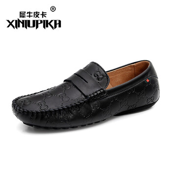 犀牛皮卡（XINIUPIKA）男士09黑色 38