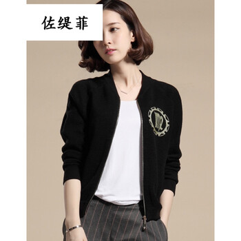 佐緹菲（Zuotifei） 圓領(lǐng) 長(zhǎng)袖 女 短外套 