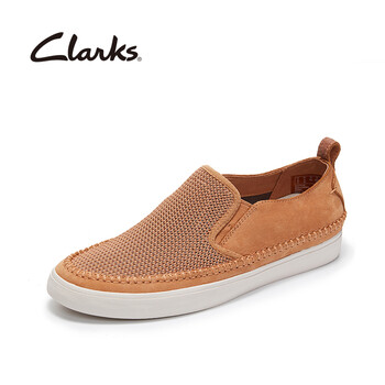 Clarks男士淺棕褐色（261357007） 41