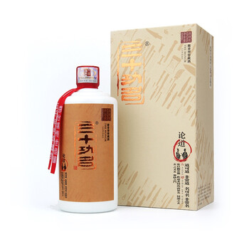 三十功名53%vol375mL-500mL，250-500 醬香型，醬香