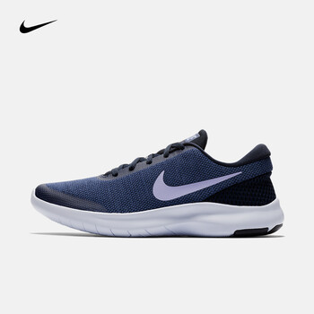 耐克（NIKE）跑步鞋908996-403藍黑/藏青/紫 