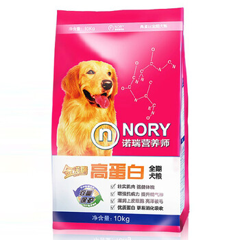 諾瑞（NORY） 混合味口味全階段狗糧 營養(yǎng)師高蛋白全期犬糧10kg