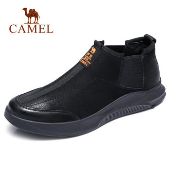 駱駝（CAMEL）男士A832168350  黑色 41