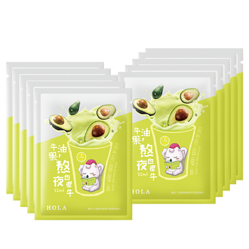 赫拉（HOLA）面膜控油平衡，細致毛孔，補水保濕，清潔，舒緩修復，提亮膚色