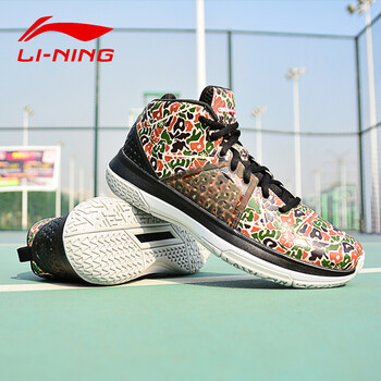 李寧（LI-NING）籃球鞋ABAM003-2炭啡褐/玳瑁褐/正欖 
