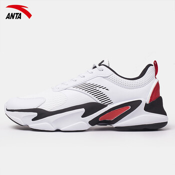 安踏（ANTA）跑步鞋安踏白/大學(xué)紅/黑 39，40.5，40，42.5，41，42，44.5，43