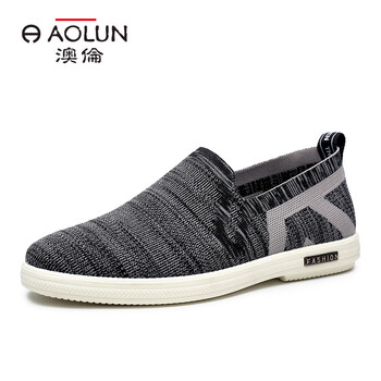 澳倫（aolun）男士灰色（套腳） 