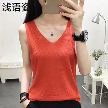 淺語(yǔ)姿（qianyuzi）吊帶/背心寬松型