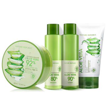 自然共和國（NATURE REPUBLIC）套裝/禮盒舒緩鎮(zhèn)靜，保濕，補(bǔ)水，深層清潔