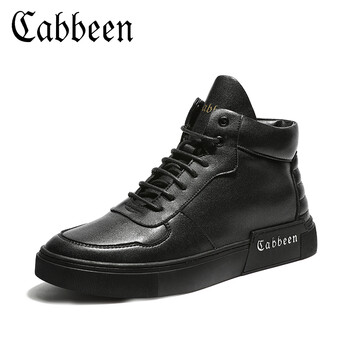 卡賓（CABBEEN）男士黑色高幫 39