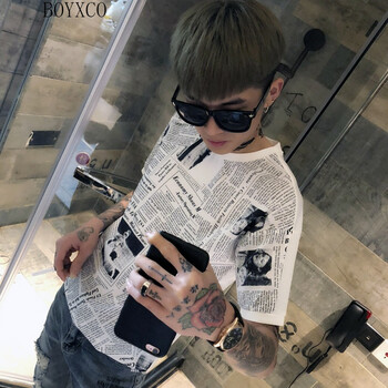 BOYXCO 短袖 男士T恤 自家款白色 S，XL，L，M，XXL