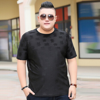 富貴鳥(niǎo)（FUGUNIAO） 短袖 男士T恤 黑色B款 XXXL，XXL