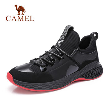 駱駝（CAMEL）男士A832088100  黑色 41