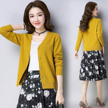 花陌田（HOMOOTANE）針織衫七分袖