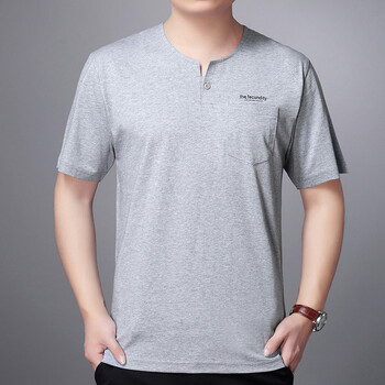 Jeep 短袖 男士T恤 淺灰 XL，L，XXXL，XXL，M