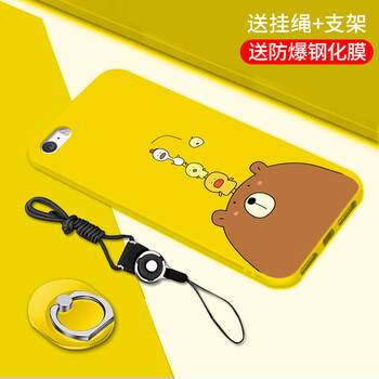 iphone4炫彩膜卡通膜