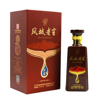 鳳城老窖53度375mL-500mL，500ml 醬香型，醬香