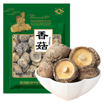 天马  香菇 干货150g川珍椴木菌菇蘑菇食用菌四川山珍土特产