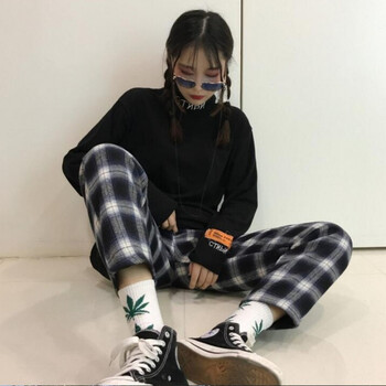 其他品牌  直筒褲 女 九分褲 休閑褲