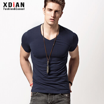 續(xù)點（XDIAN） 短袖 男士T恤 寶藍 