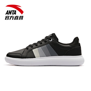 安踏（ANTA）板鞋黑/深灰/安踏白-1 39，40.5，40，41，42.5，42，43，44.5