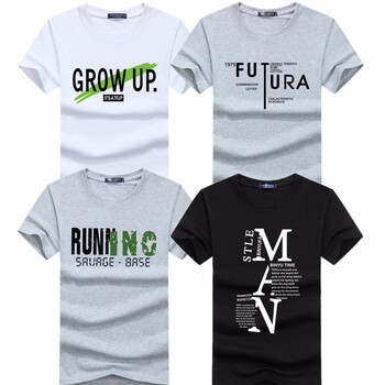 過迭 短袖 男士T恤 HTY短袖UP白+FT灰+R字母灰+大M黑 S，XL，L，XXL，XXXL，M