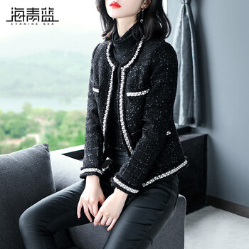元素,樣式,外套,流行,趨勢(shì),黑新款,新款,粗花