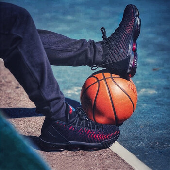 耐克（NIKE）籃球鞋黑紅AO2595-002 