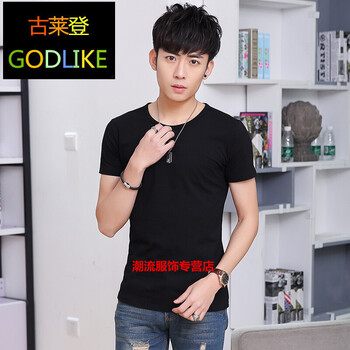 古萊登（GODLIKE） 短袖 男士T恤 BYJZ-H120黑色 XL，L，XXL，XXXL，M