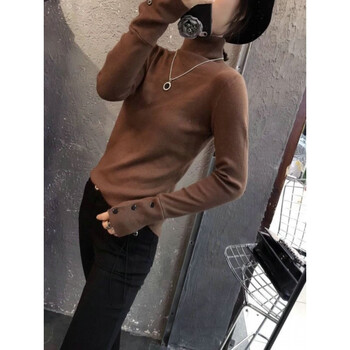高領(lǐng)毛衣女歐洲站
