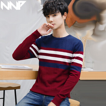 NNP 長(zhǎng)袖 男士T恤 酒紅 S，XL，L，XXL，XXXL，加大，M
